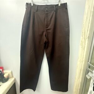 Zara Dark Brown Khaki Pants